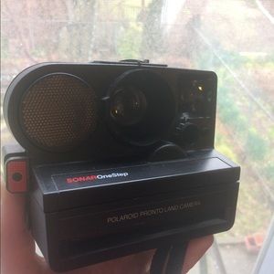 Refurbished vintage Polaroid camera